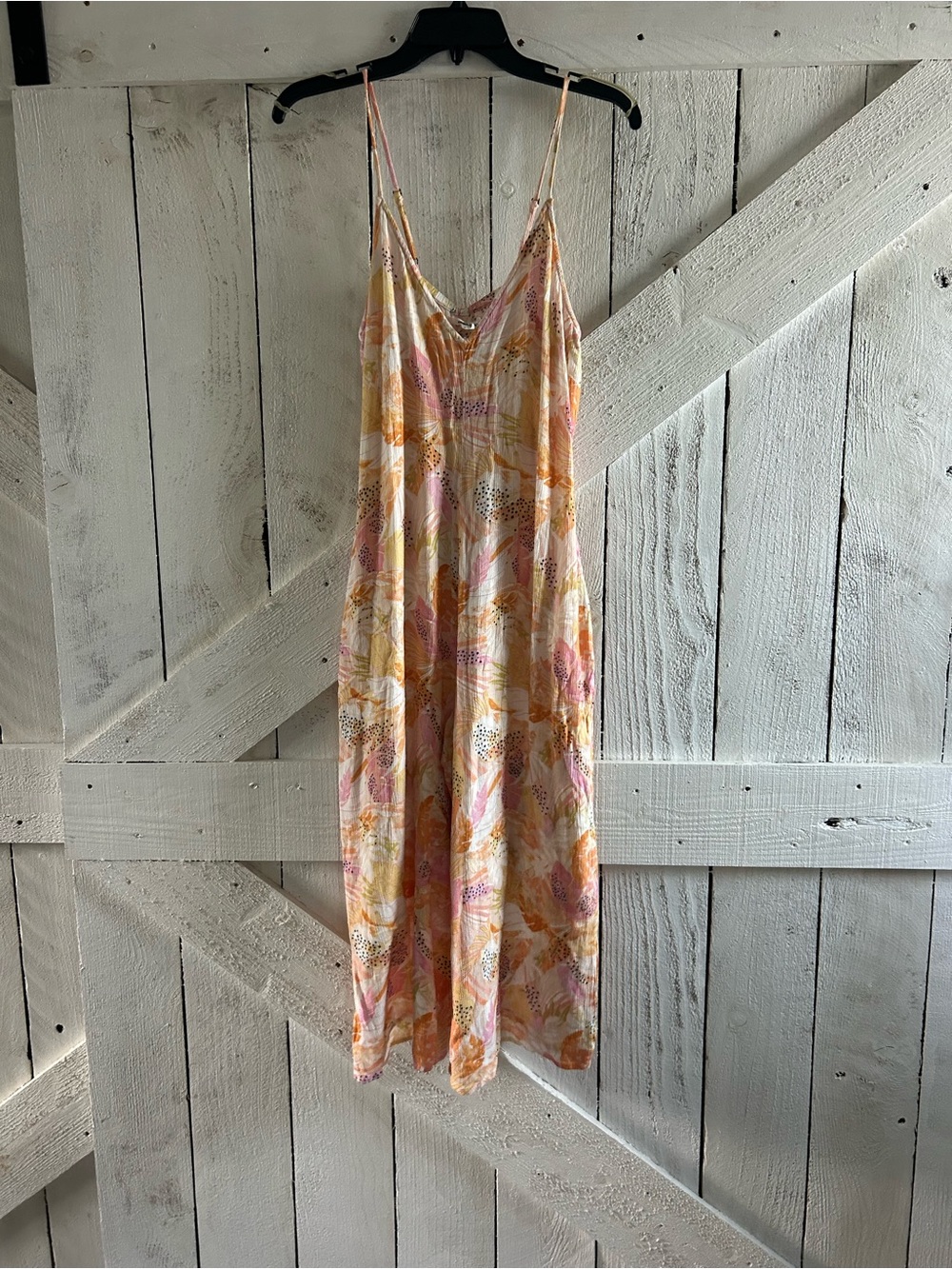 Lightweight Pink & Yellow Floral jumper